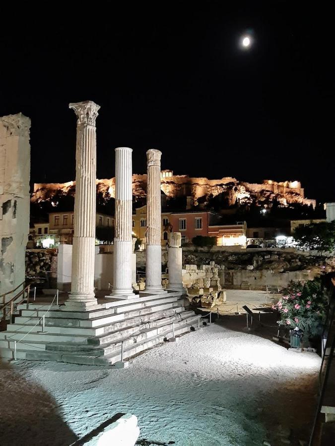 Sunny Studio With Parthenon View Balcony Athena Bagian luar foto